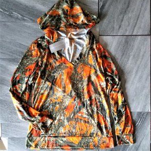 NWT Shore Trendz Camo Hoodie XL